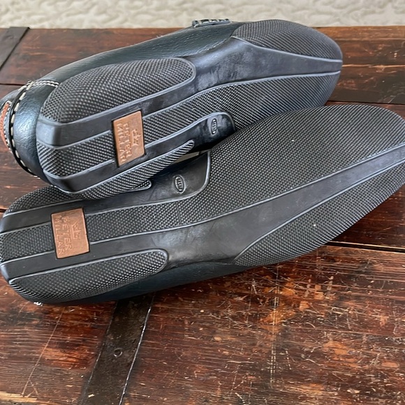 Men's Peter Millar Navy Leather Penny Loafer Size 10.5 - Picture 5 of 7